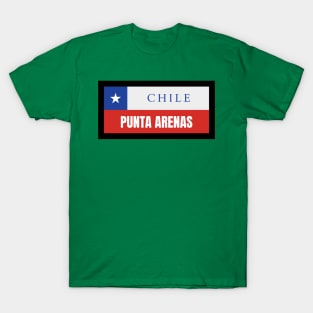 Punta Arenas City in Chile Flag T-Shirt